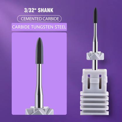 1Pc Nail Drill Bit Rotate Burr Milling Nail Cutter Bits Electric Drill Machine for Manicure Pedicure Tools