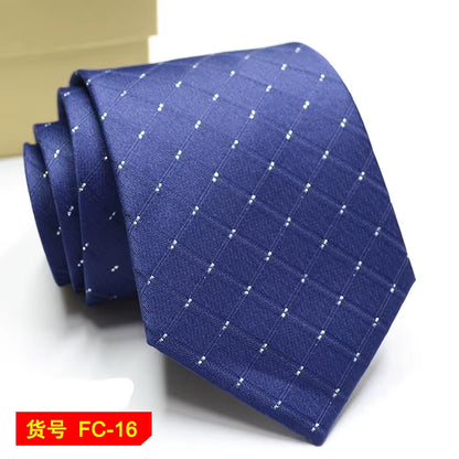 67 Styles Men'S Ties Solid Color Stripe Flower Floral 7-8Cm Jacquard Necktie Accessories Daily Wear Cravat Wedding Party Gift