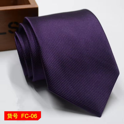 67 Styles Men'S Ties Solid Color Stripe Flower Floral 7-8Cm Jacquard Necktie Accessories Daily Wear Cravat Wedding Party Gift