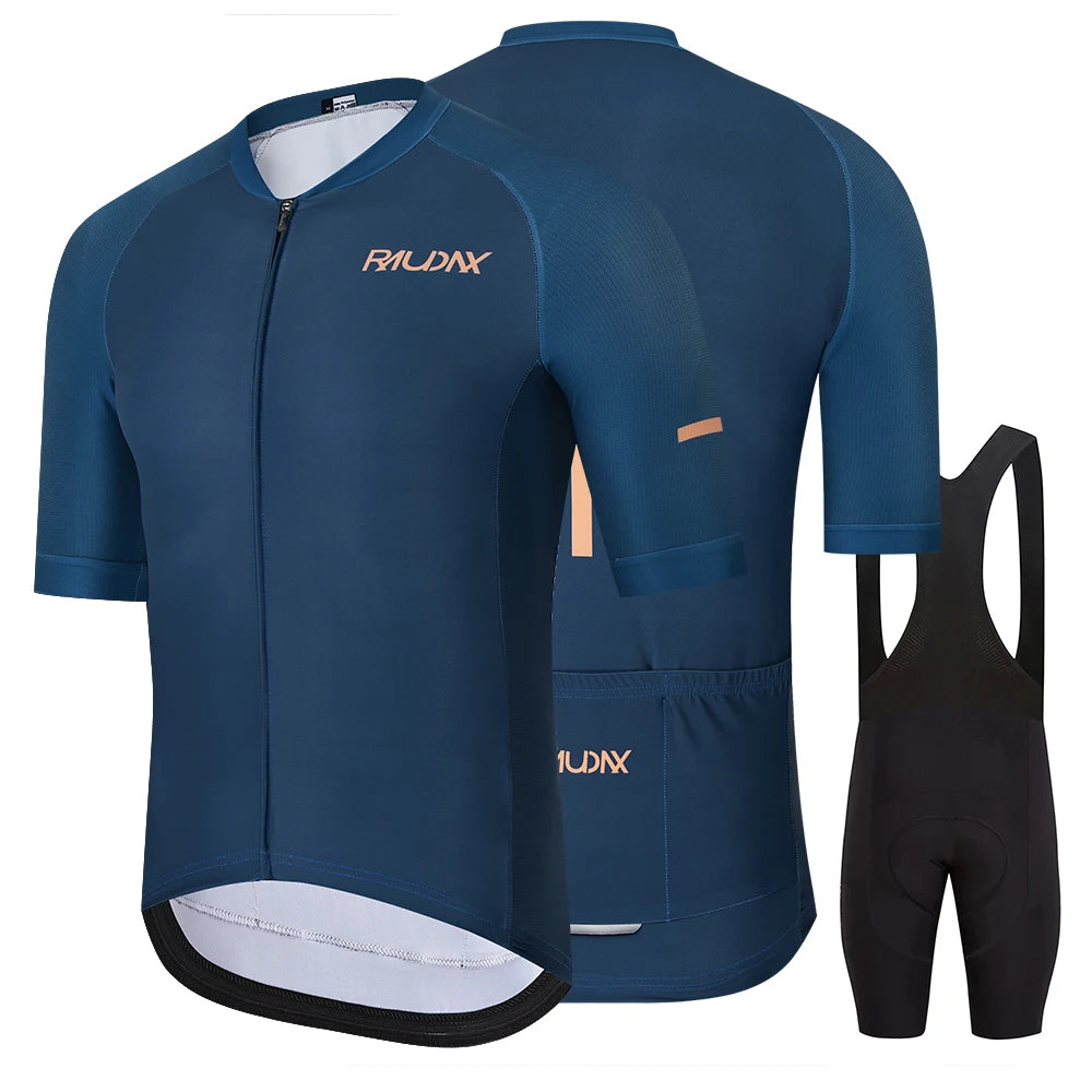 Men'S Summer Road Bike Wear Racing Clothes Breathable Cycling Jersey Set - Ropa Ciclismo Maillot